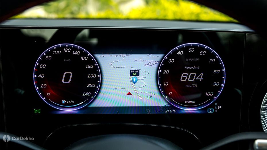 Mercedes-Benz CLA Electric Digital Cluster