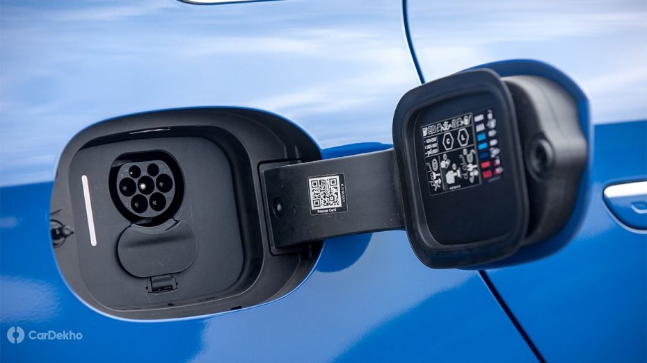 Mercedes-Benz CLA Electric Charging Port