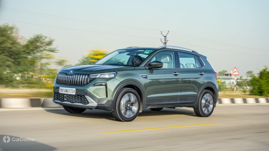 2026 Skoda Kushaq driving 2026 Skoda Kushaq driving
