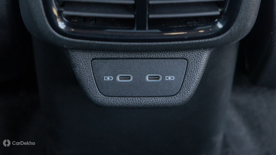 Skoda Kylaq Charging Ports Skoda Kylaq Charging Port