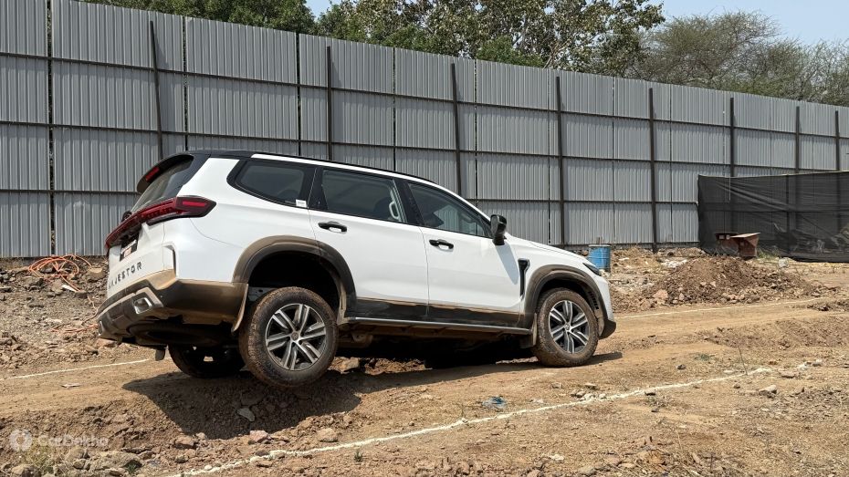 MG Majestor off-roading