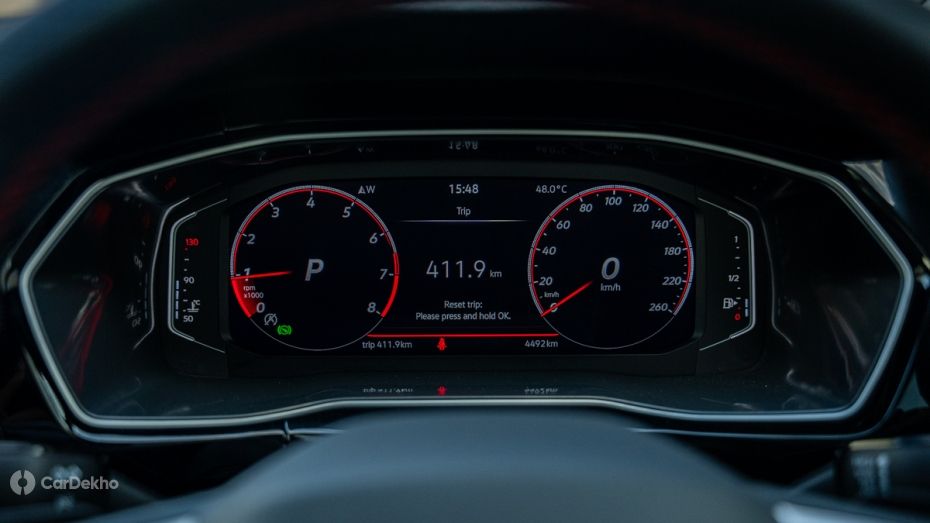 Volkswagen Taigun Digital Cluster
