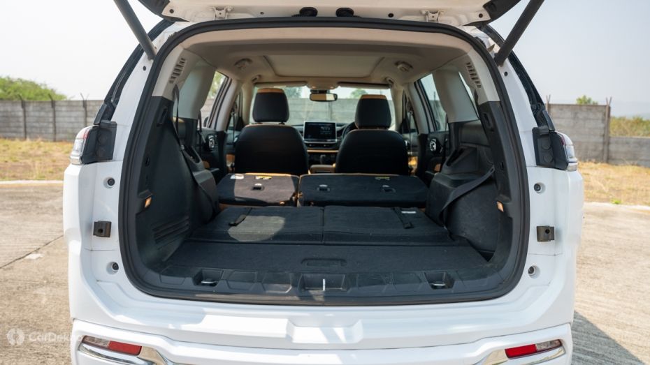 Jeep Meridian Boot Space