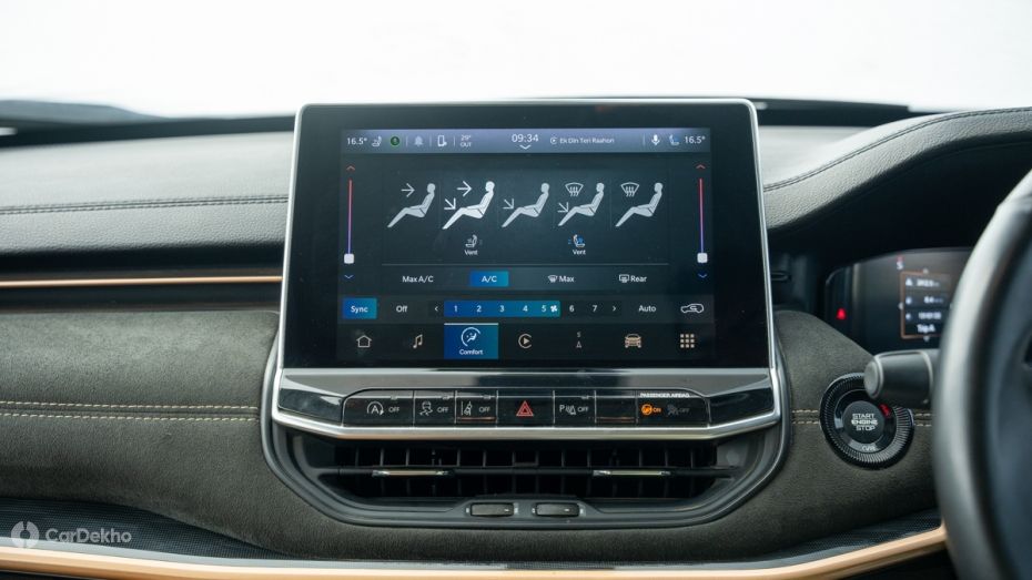 Jeep Meridian Touchscreen