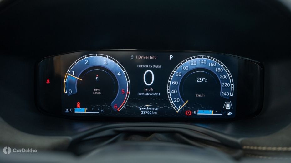 Jeep Meridian Digital Cluster