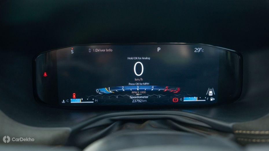 Jeep Meridian Digital Cluster