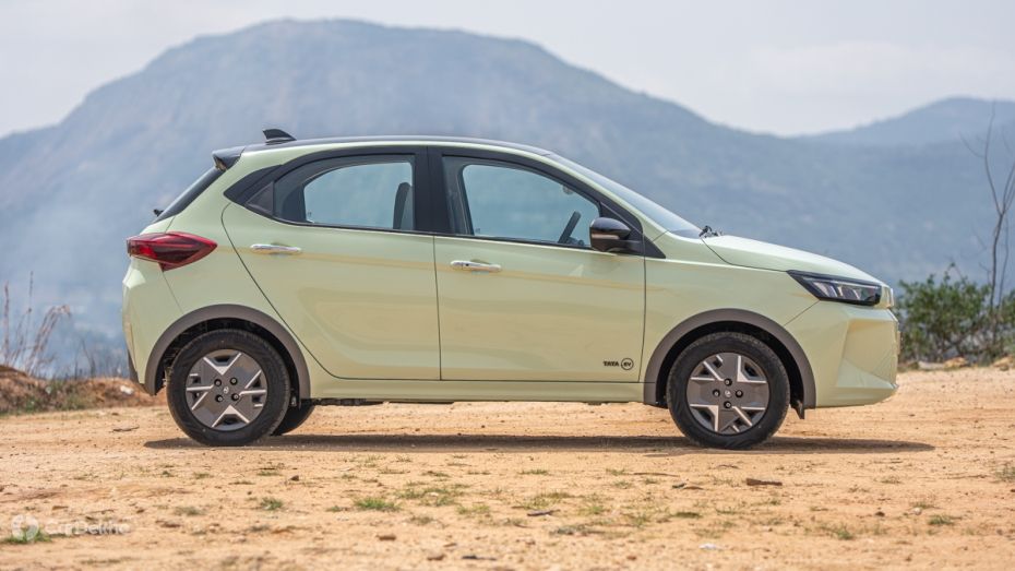 Tiago EV Side Profile