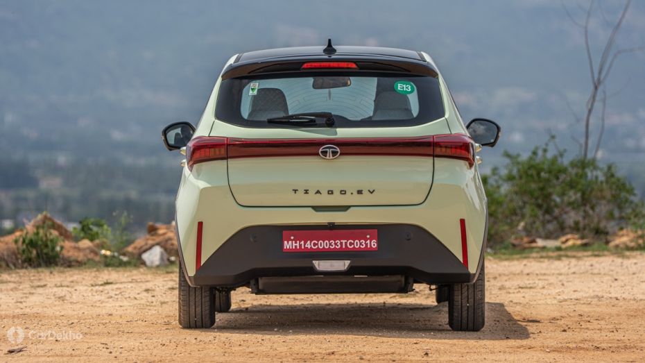 Tiago EV Rear Profile