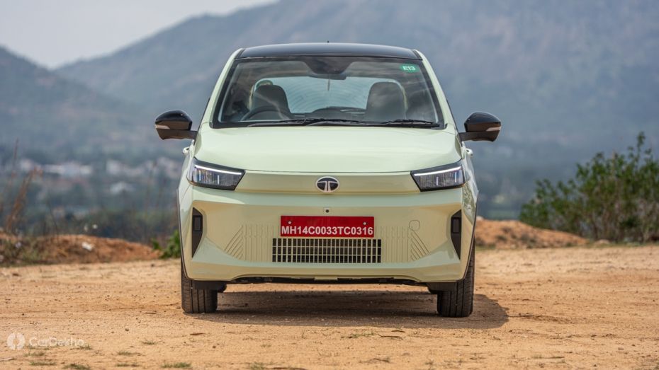 Tata Tiago EV Front Profile