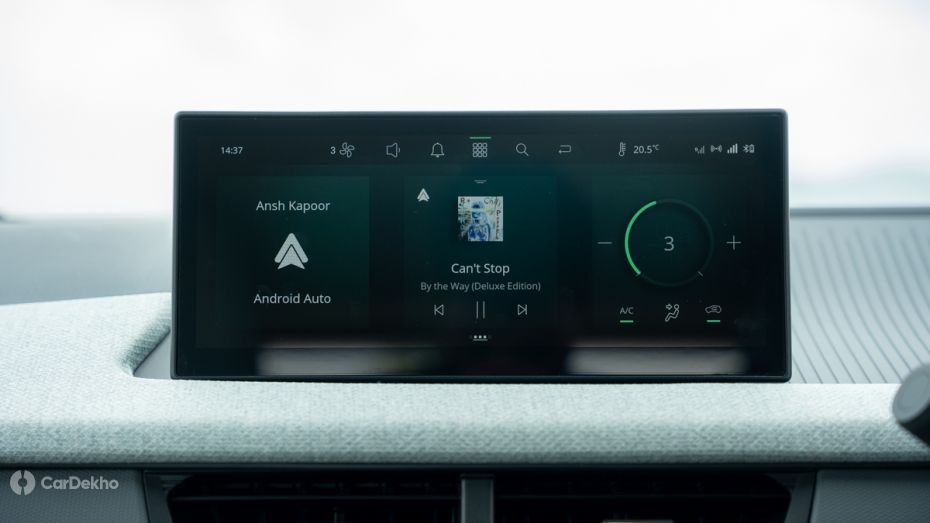 Tata Tiago EV Touchscreen