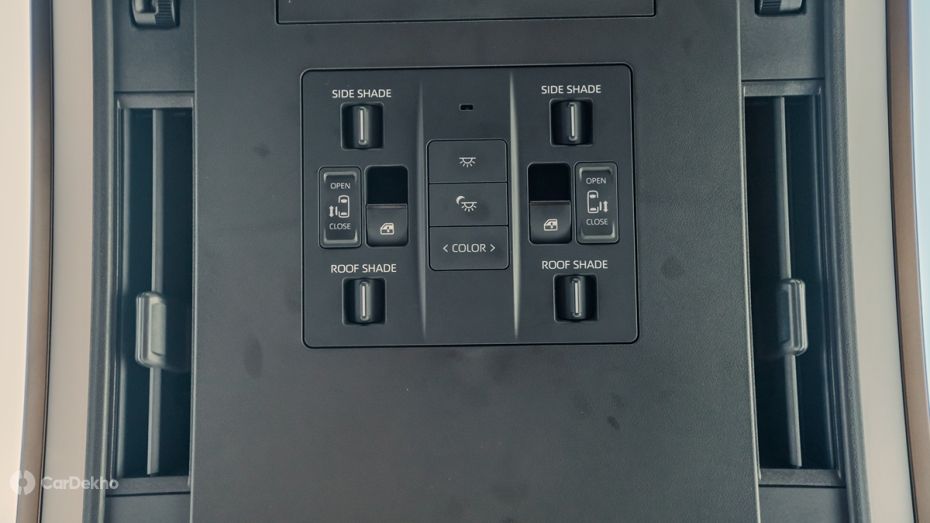 Toyota Vellfire Powered Sunshade Controls Toyota Vellfire Powered Sunshade Controls
