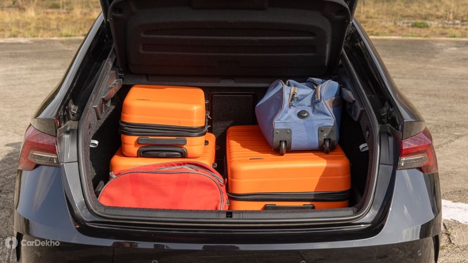 Skoda Octavia RS Boot Space Skoda Octavia RS Boot Space