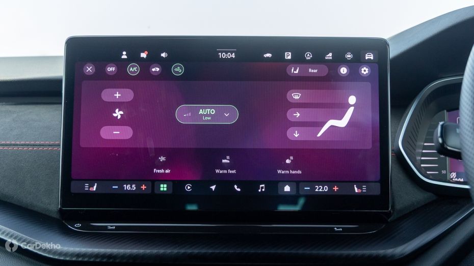 Skoda Octavia RS Touchscreen Climate Controls Skoda Octavia RS Touchscreen Climate Controls
