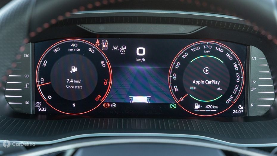 Skoda Octavia RS Digital Cluster Skoda Octavia RS Digital Cluster