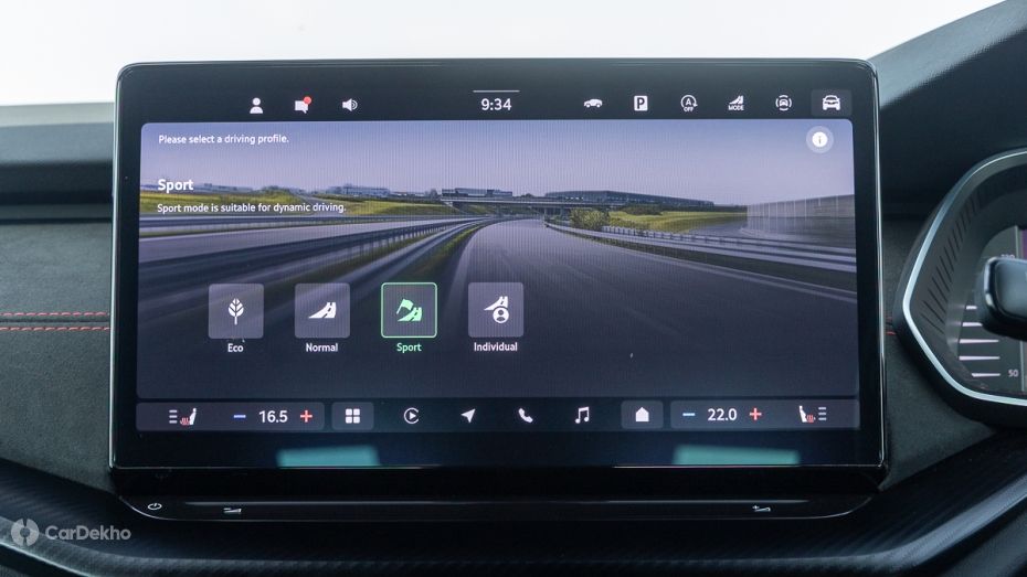 Skoda Octavia RS Drive Modes Skoda Octavia RS Drive Modes