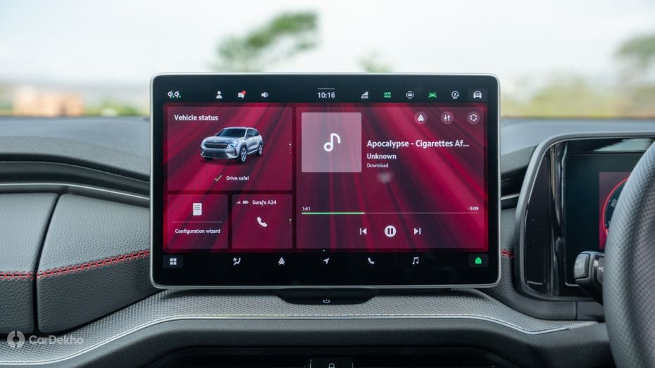 2026 Skoda Kodiaq RS Touchscreen Infotainment