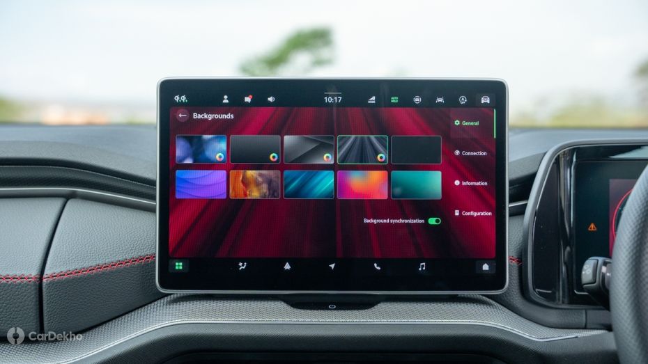 2026 Skoda Kodiaq RS Touchscreen Backgrounds