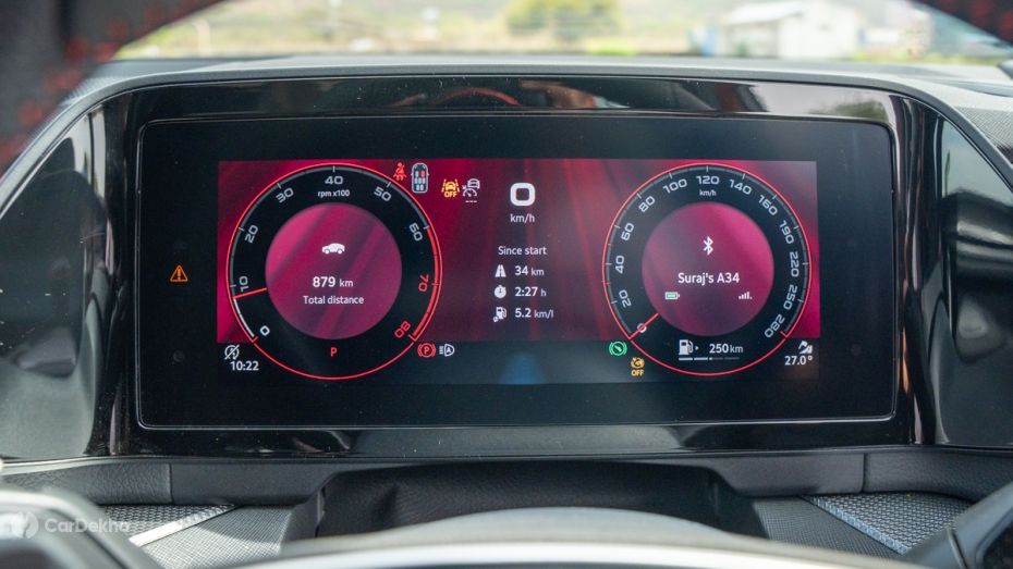 2026 Skoda Kodiaq RS Driver's Display