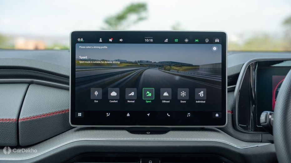 2026 Skoda Kodiaq RS Drive Modes