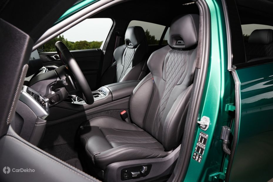 BMW X6 M60i Front Seats