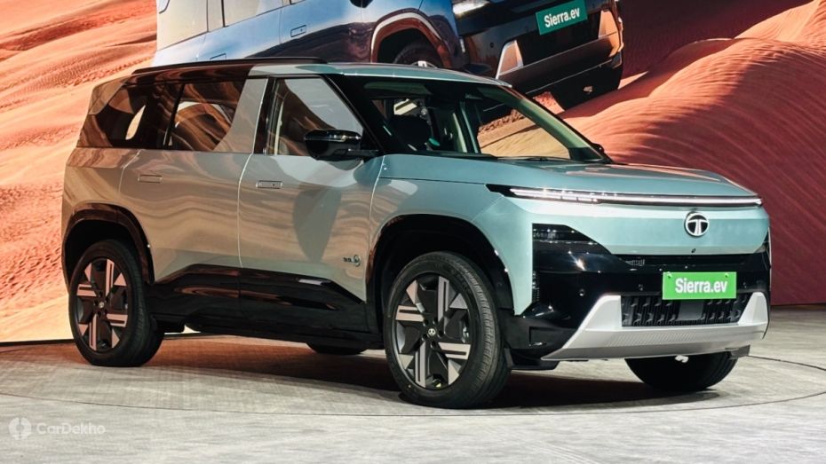 Tata Sierra EV Front Quarter