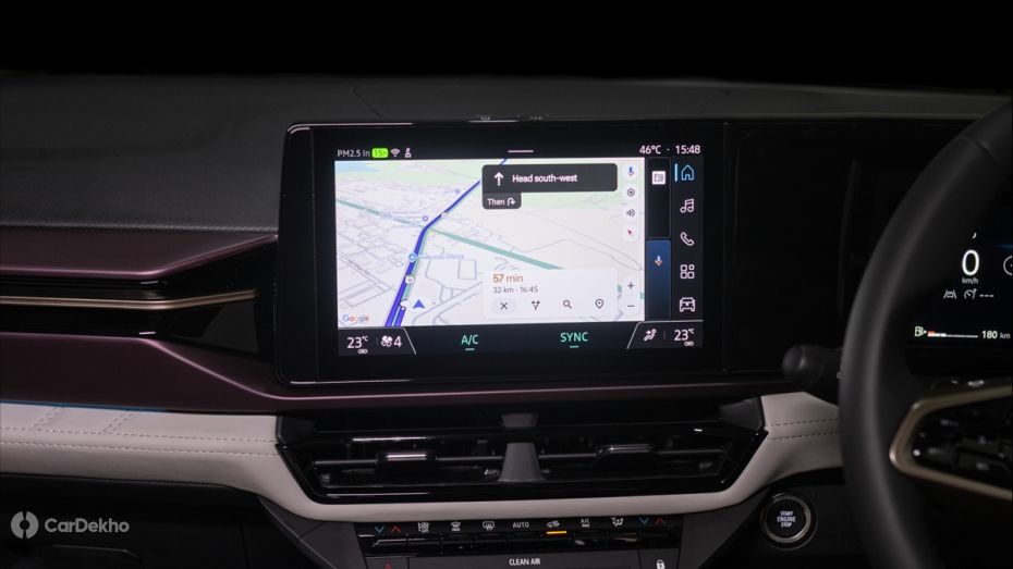 Nissan Tekton touchscreen