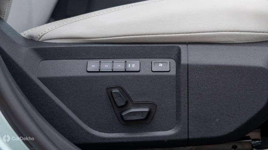 Tata Sierra EV Front Seat Power Adjust and Ventilation