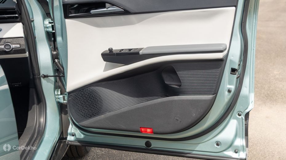 Tata Sierra EV Front Door Space