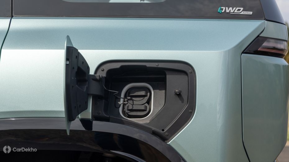 Tata Sierra EV Charge Port