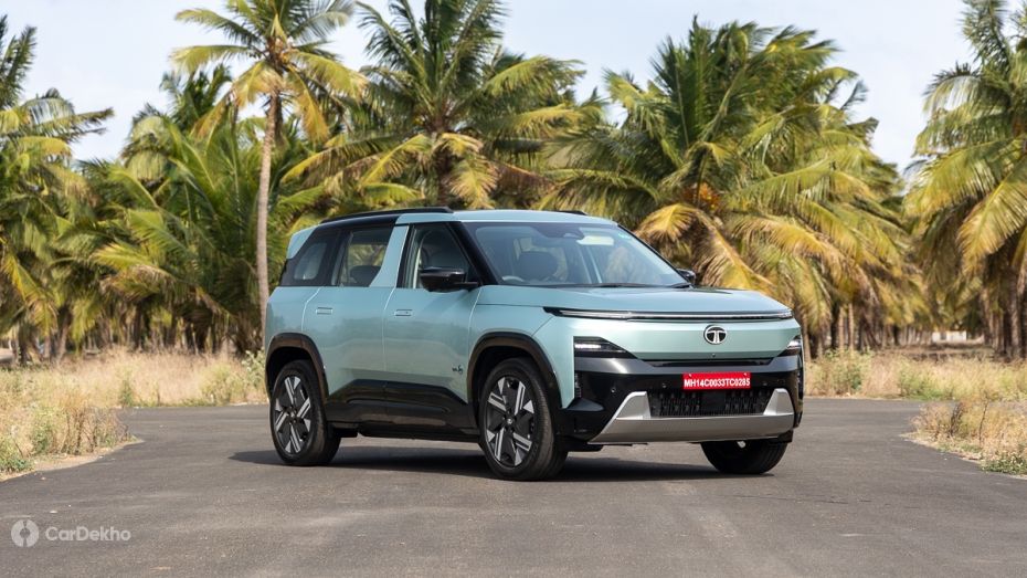 Tata Sierra EV Front Quarter