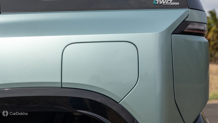 Tata Sierra EV Charging Port
