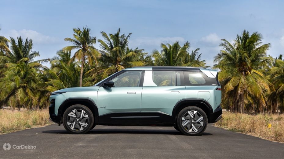 Tata Sierra EV Side Profile