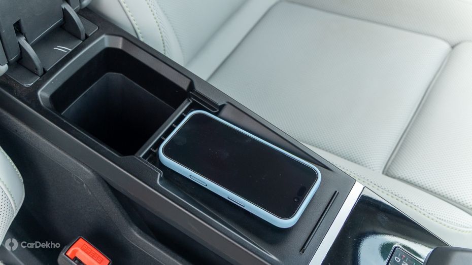 Tata Sierra EV Front Center Armrest Storage