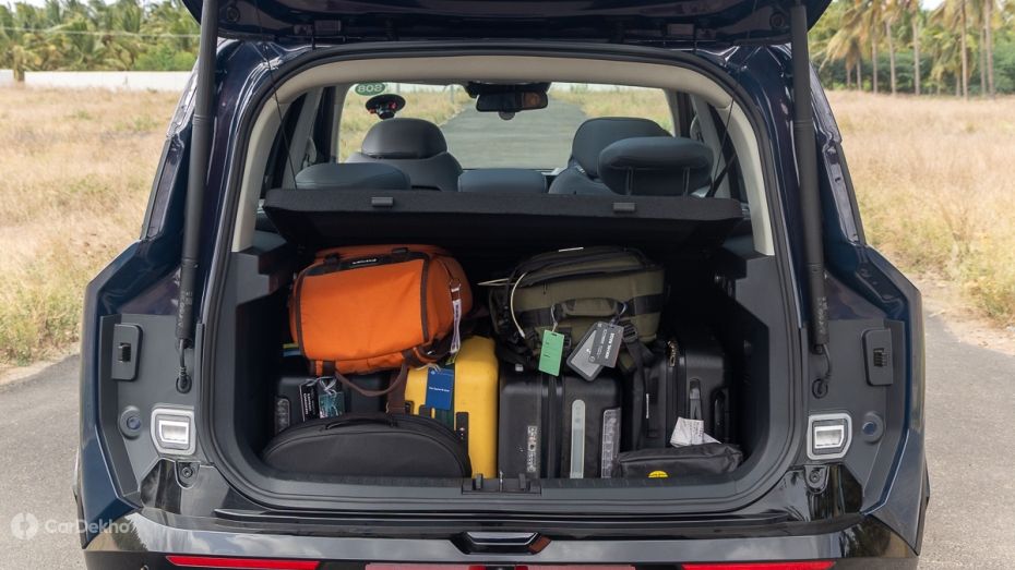Tata Sierra EV Boot Space