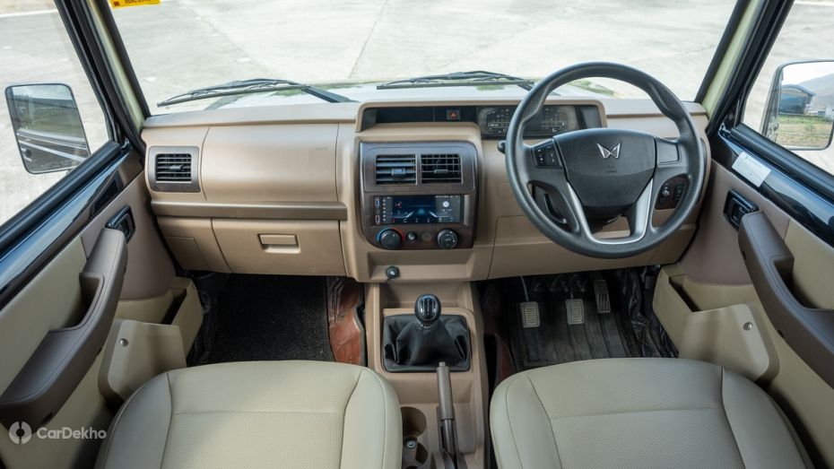 Mahindra Bolero Dashboard