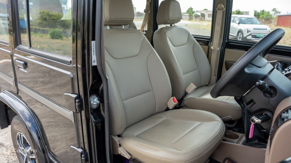 Mahindra Bolero Front Seats