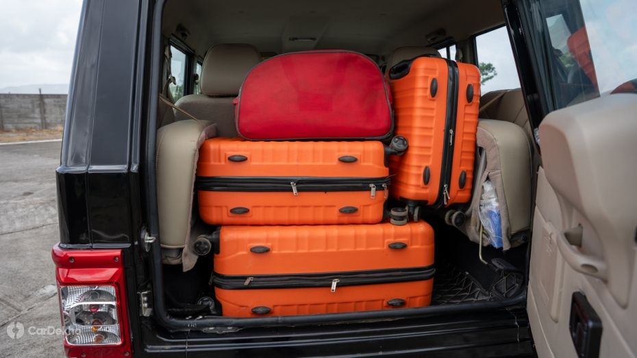 Mahindra Bolero Boot Space