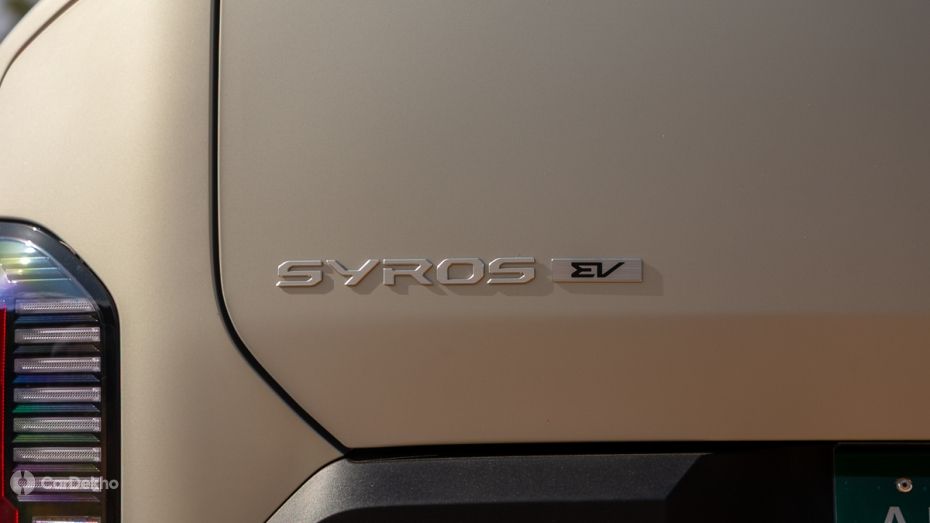 Kia Syros EV Rear Badge