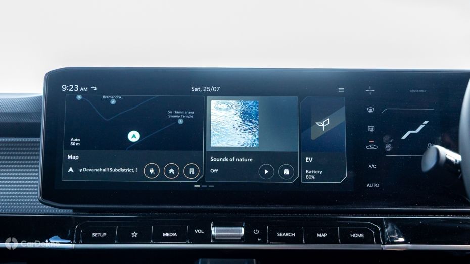 Kia Syros EV Touchscreen