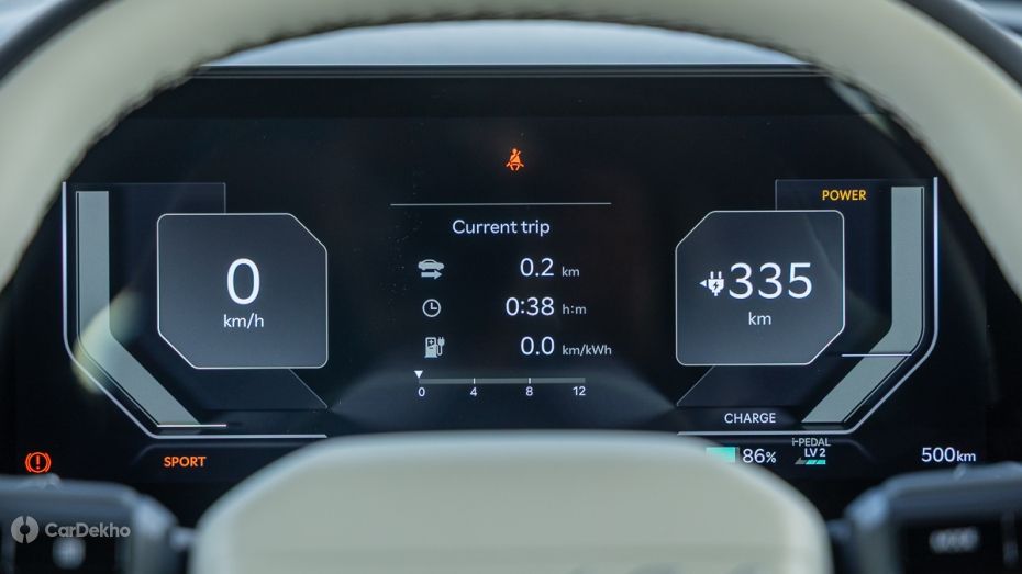 Kia Syros EV Digital Cluster