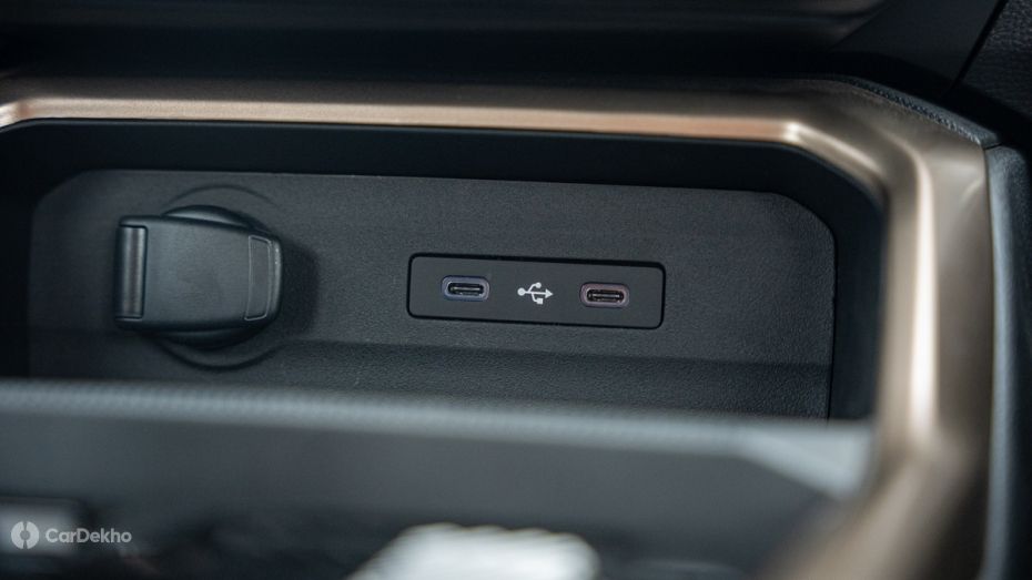 Nissan Tekton Charging Ports