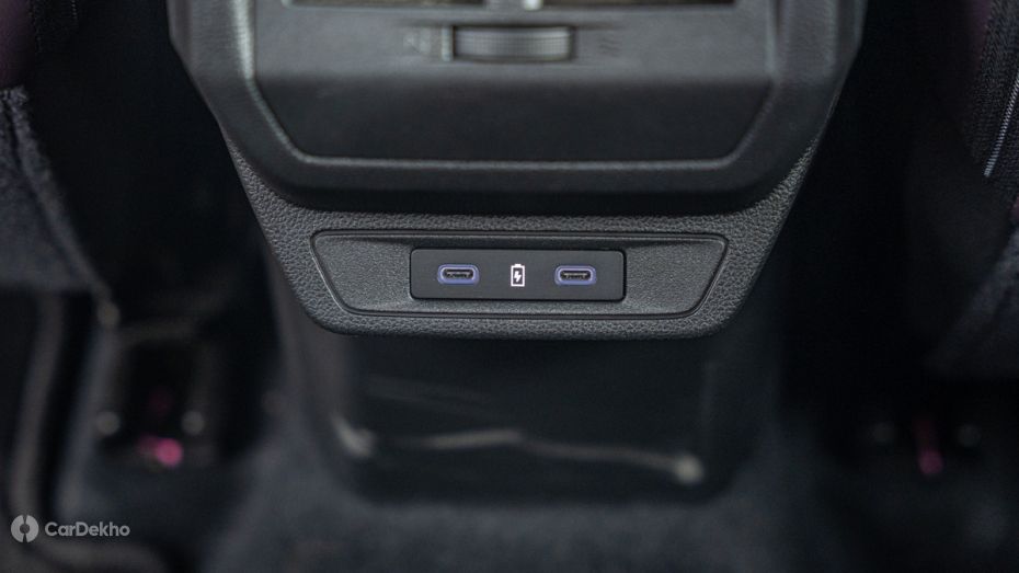 Nissan Tekton Rear Charging Ports