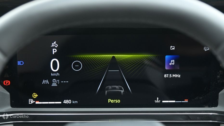Nissan Tekton Digital Cluster
