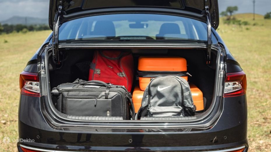 Skoda Slavia Boot Space Skoda Slavia Boot Space