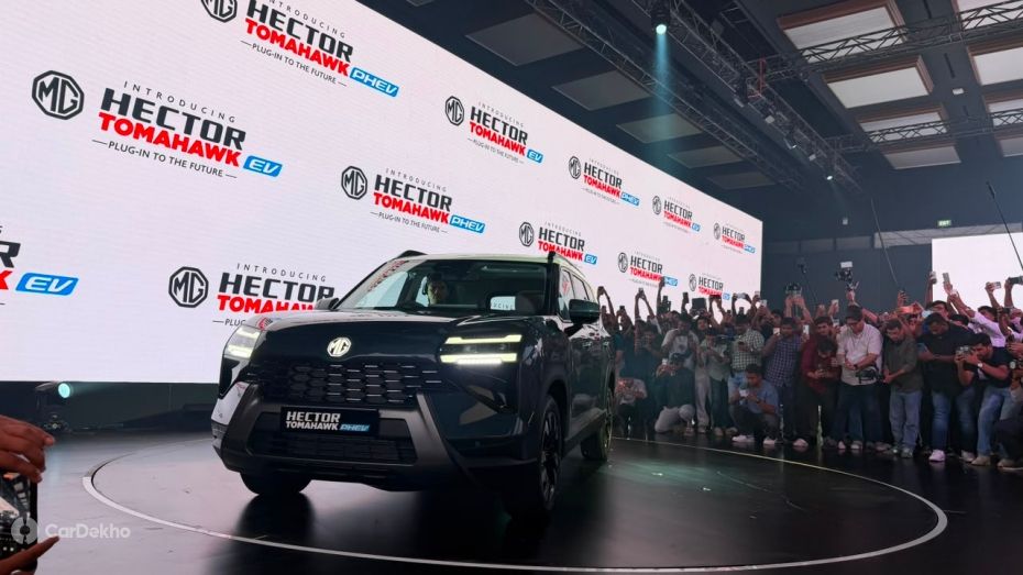 MG Hector Tomahawk PHEV Front