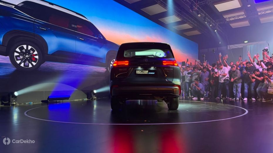 MG Hector Tomahawk PHEV Rear