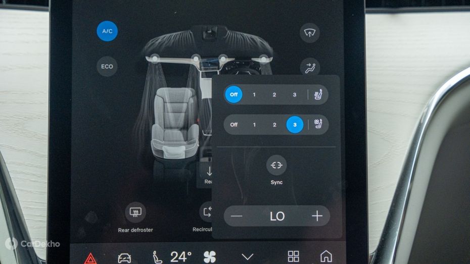 Volvo EX90 Touchscreen