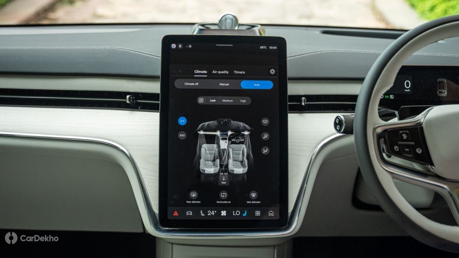 Volvo EX90 Touchscreen