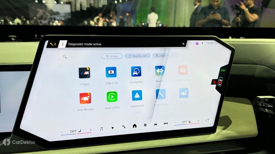 2026 BMW i7 Facelift Infotainment Screen