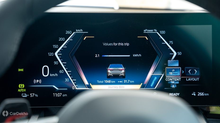 BMW i5 LWB Digital Cluster